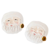 Glitterville Papa Noel 7" Cream Plates OhMeredith