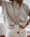 Blush Gold Crossbody Cell Phone Strap