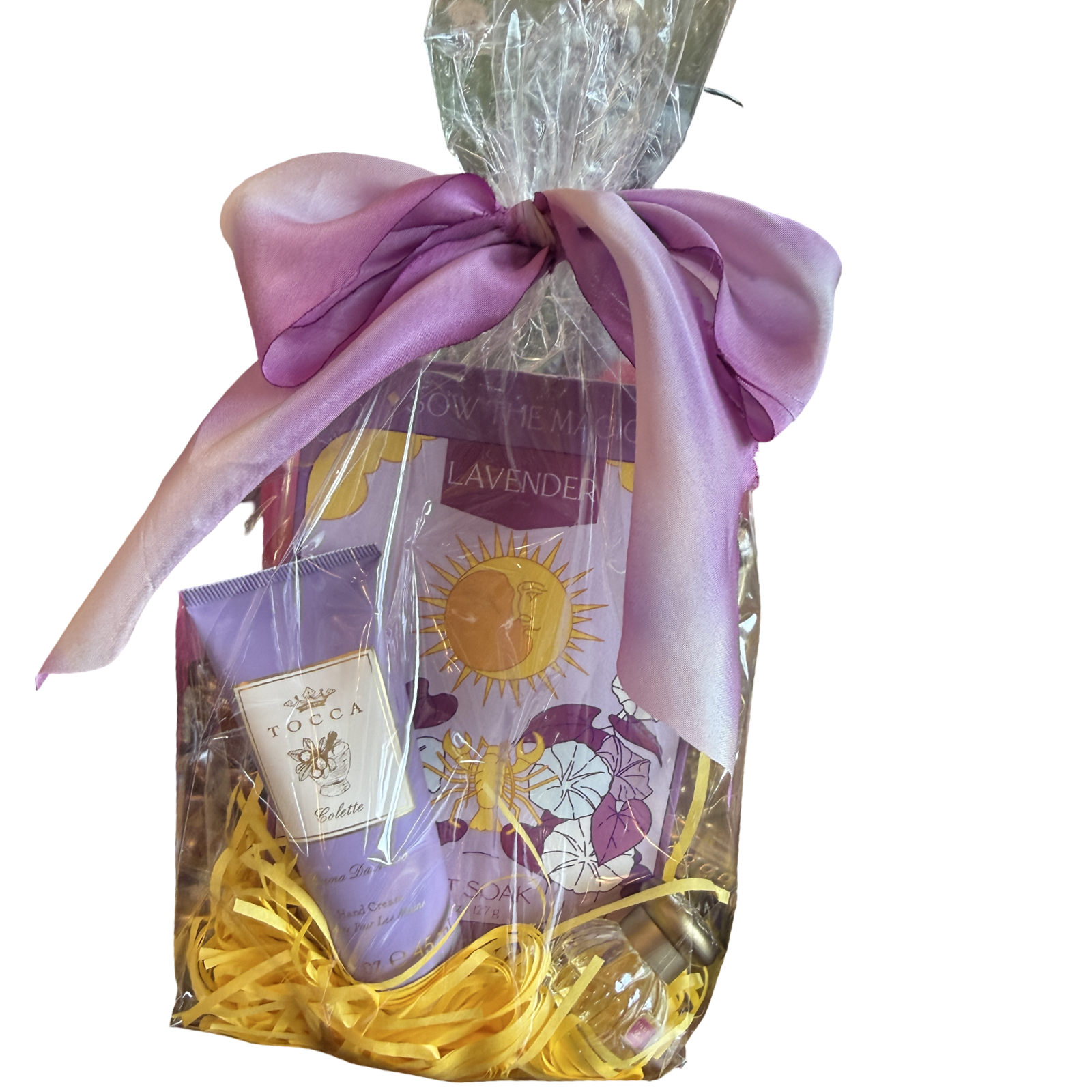 Luxury Self-Care Gift Bag | Tocca Hand Cream, Tocca Mini Perfume and, Sow The Magic Bath Salt Soak
