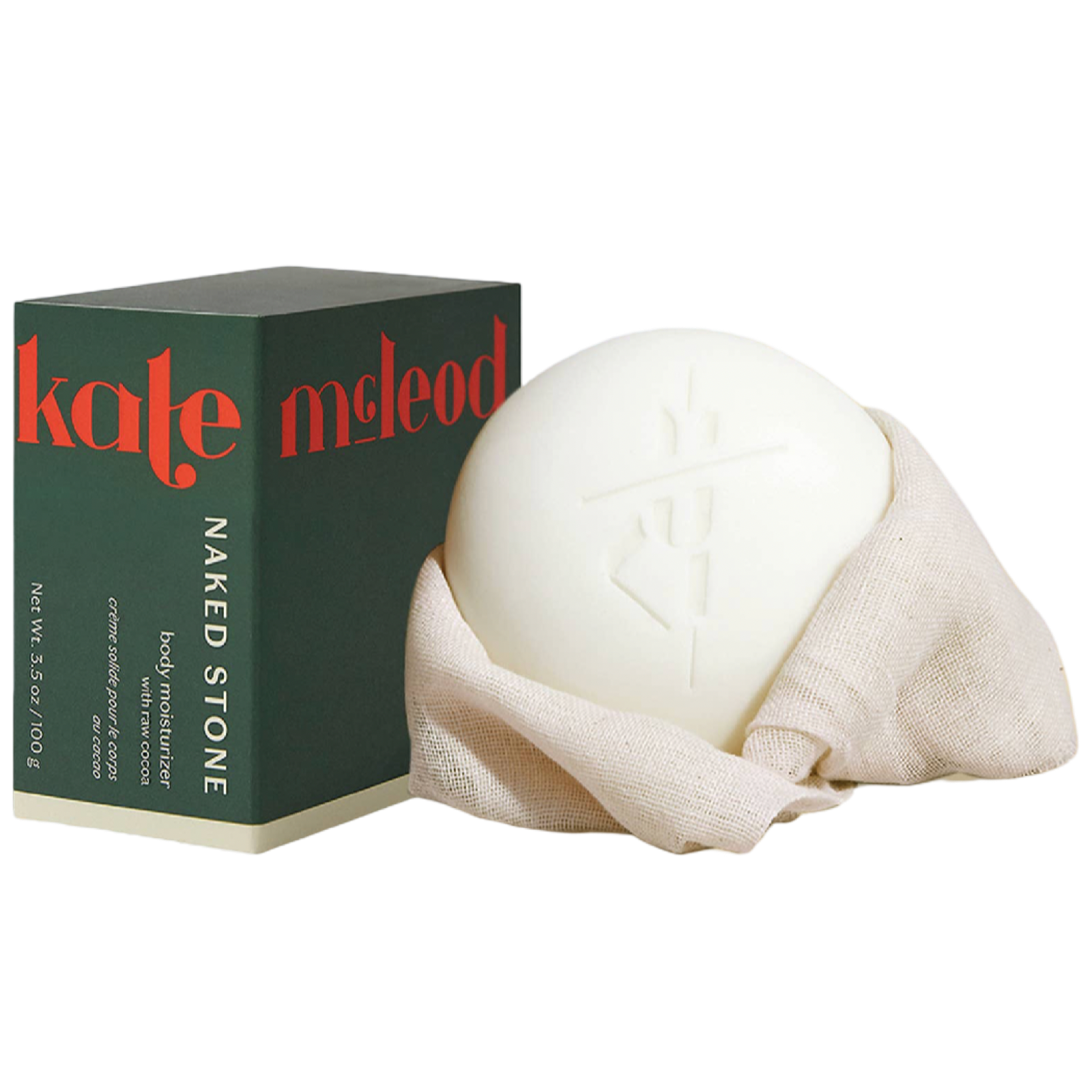 Kate McLeod Naked Stone | Deep Moisturizing Lotion Bar Refill