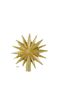 Gold Star Tree Topper