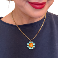 Twiggy Plus Necklace in Candy Crush: Tangerine