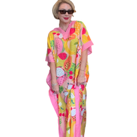 Squeeze The Day Caftan Swimsuit Cover Up