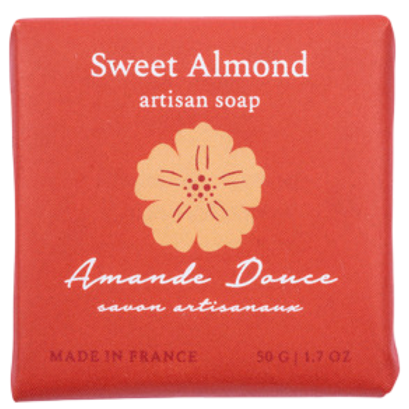 baudelaire soap, sweet almond soap, provence santé soap, artisan soap, guest soap, french soap, luxury bar soap, bath essentials, powder room soap, travel soap
