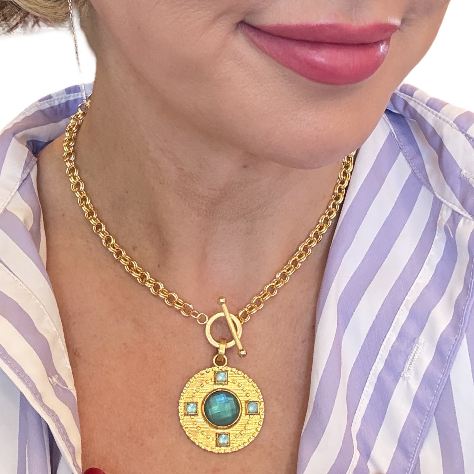 Betty Carré Divina Necklace Caribbean Blue