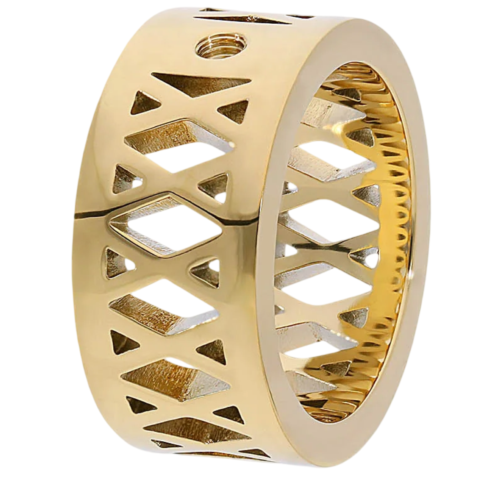 QUDO Rogeno Band Ring – Gold