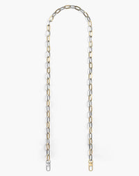 Silver/Gold Paperclip Crossbody Cell Phone Chain