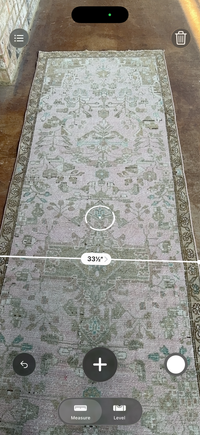 Vintage Turkish Runner Rug | Faded Blush Pink & Turquoise | 2'9½" x 9'11"
