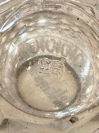 Vintage Godinger Crystal Ice Bucket with Silver Handle