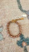 La Vie Quincy Bracelet: Blushing Pink