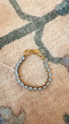 La Vie Quincy Bracelet: Milky Blue