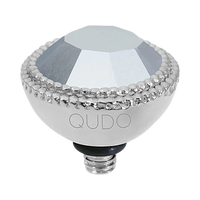 QUDO Fabero Double Beaded Crystal Topper – LG 11mm (Swarovski, Interchangeable)