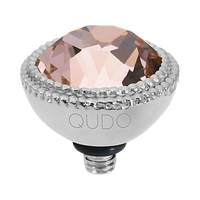 QUDO Fabero Double Beaded Crystal Topper – LG 11mm (Swarovski, Interchangeable)