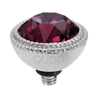 QUDO Fabero Double Beaded Crystal Topper – LG 11mm (Swarovski, Interchangeable)