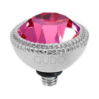 QUDO Fabero Double Beaded Crystal Topper – LG 11mm (Swarovski, Interchangeable)