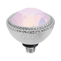 QUDO Fabero Double Beaded Crystal Topper – LG 11mm (Swarovski, Interchangeable)