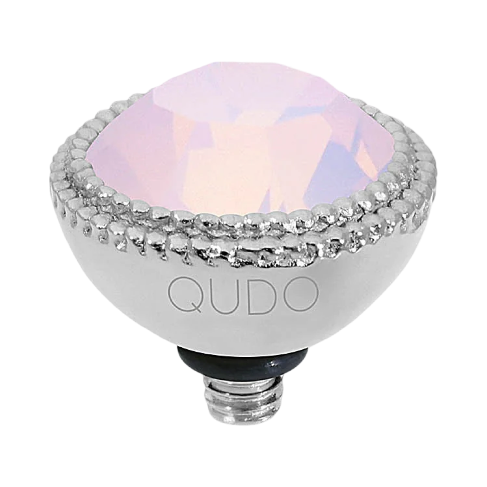 QUDO Fabero Double Beaded Crystal Topper – LG 11mm (Swarovski, Interchangeable)