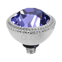 QUDO Fabero Double Beaded Crystal Topper – LG 11mm (Swarovski, Interchangeable)
