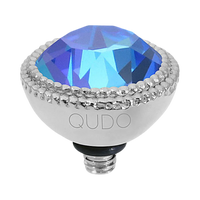 QUDO Fabero Double Beaded Crystal Topper – LG 11mm (Swarovski, Interchangeable)