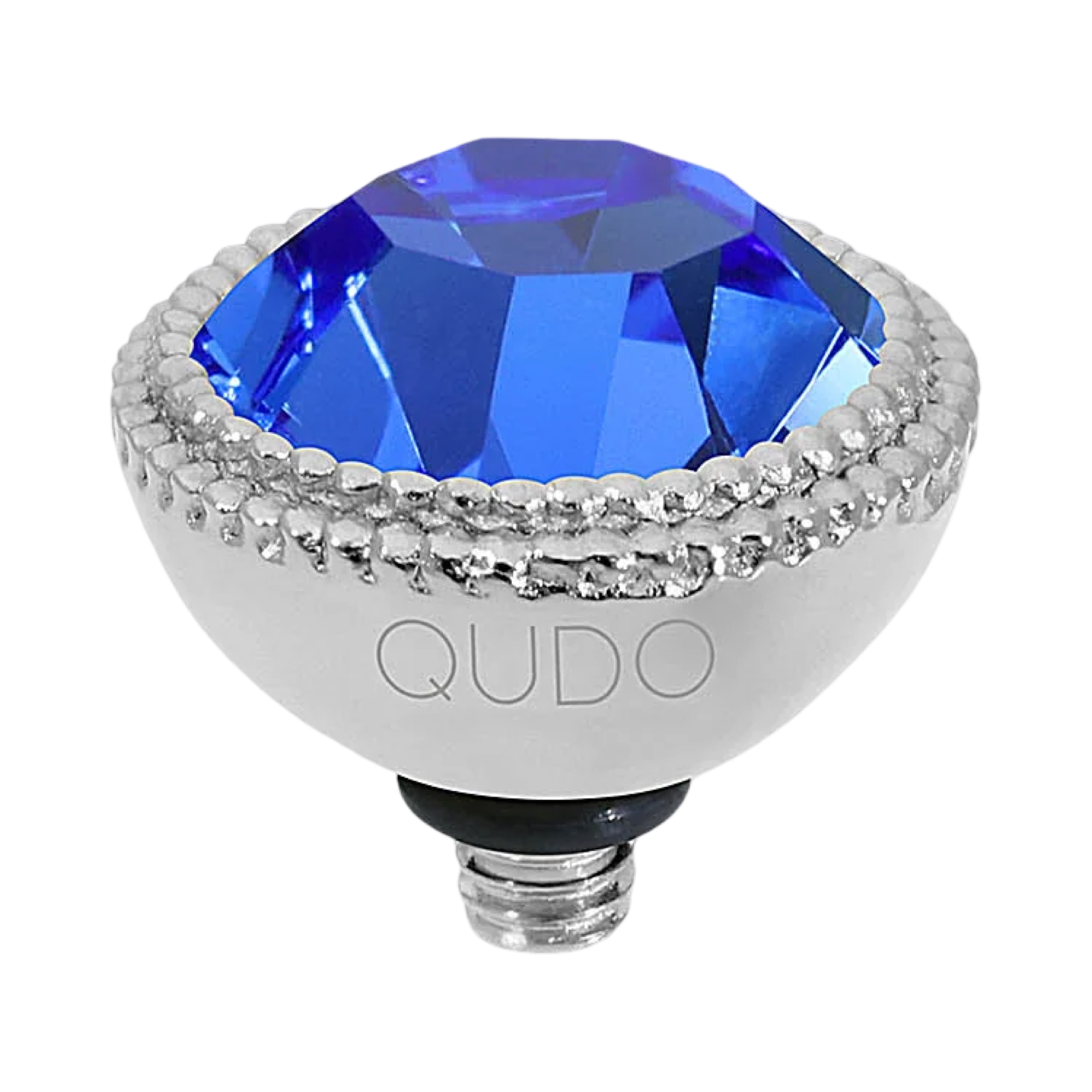 QUDO Fabero Double Beaded Crystal Topper – LG 11mm (Swarovski, Interchangeable)