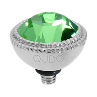 QUDO Fabero Double Beaded Crystal Topper – LG 11mm (Swarovski, Interchangeable)