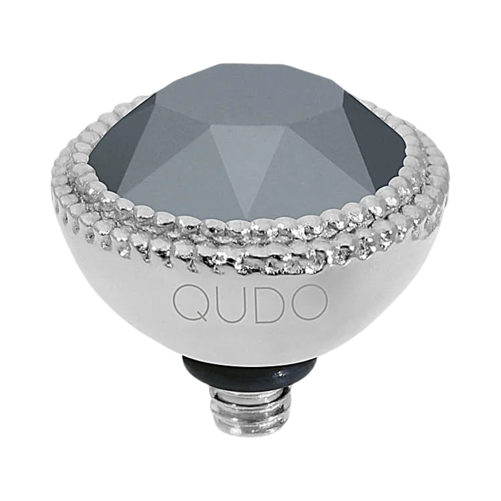 QUDO Fabero Double Beaded Crystal Topper – LG 11mm (Swarovski, Interchangeable)