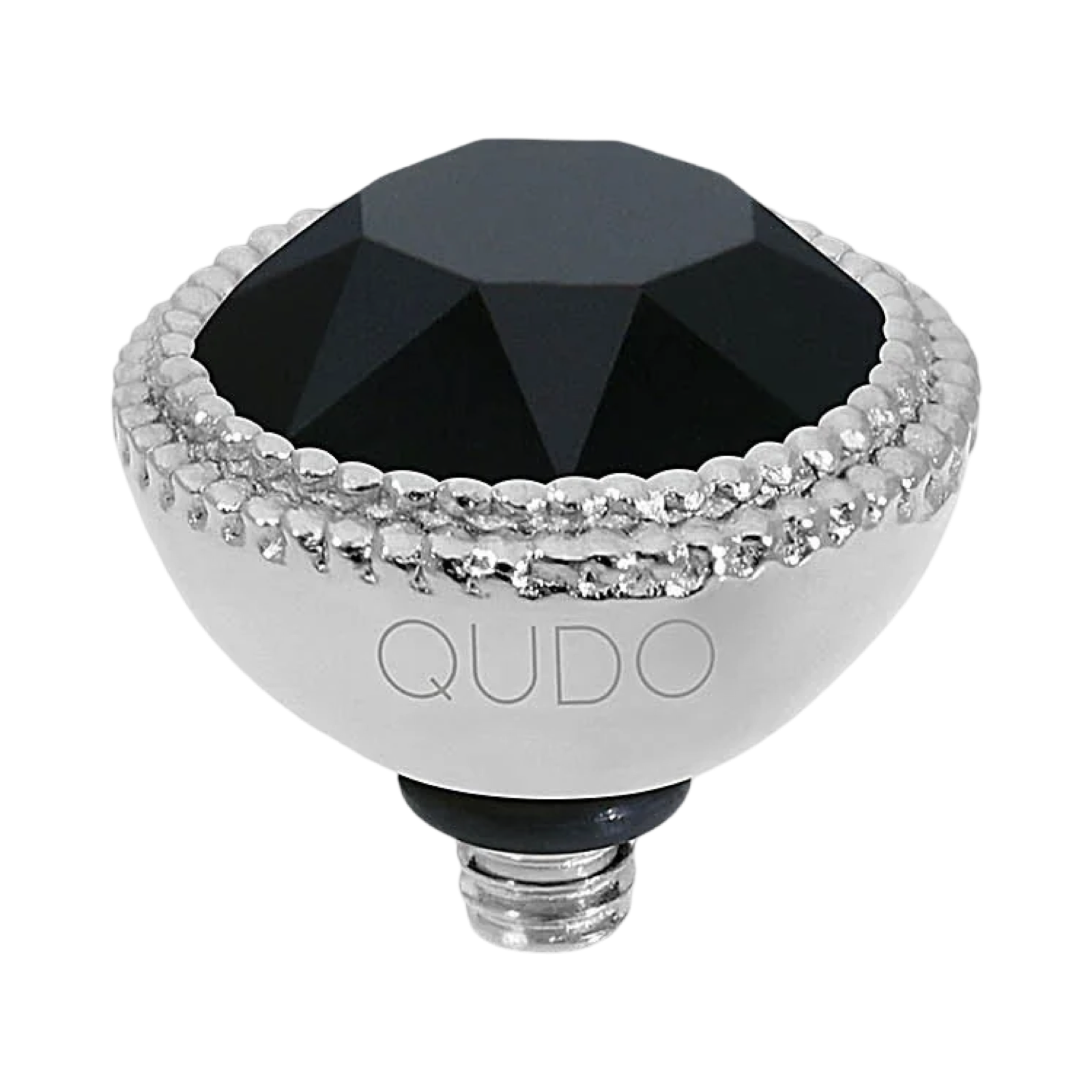 QUDO Fabero Double Beaded Crystal Topper – LG 11mm (Swarovski, Interchangeable)