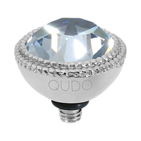 QUDO Fabero Double Beaded Crystal Topper – LG 11mm (Swarovski, Interchangeable)