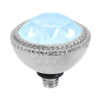 QUDO Fabero Double Beaded Crystal Topper – LG 11mm (Swarovski, Interchangeable)