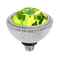 QUDO Fabero Double Beaded Crystal Topper – LG 11mm (Swarovski, Interchangeable)