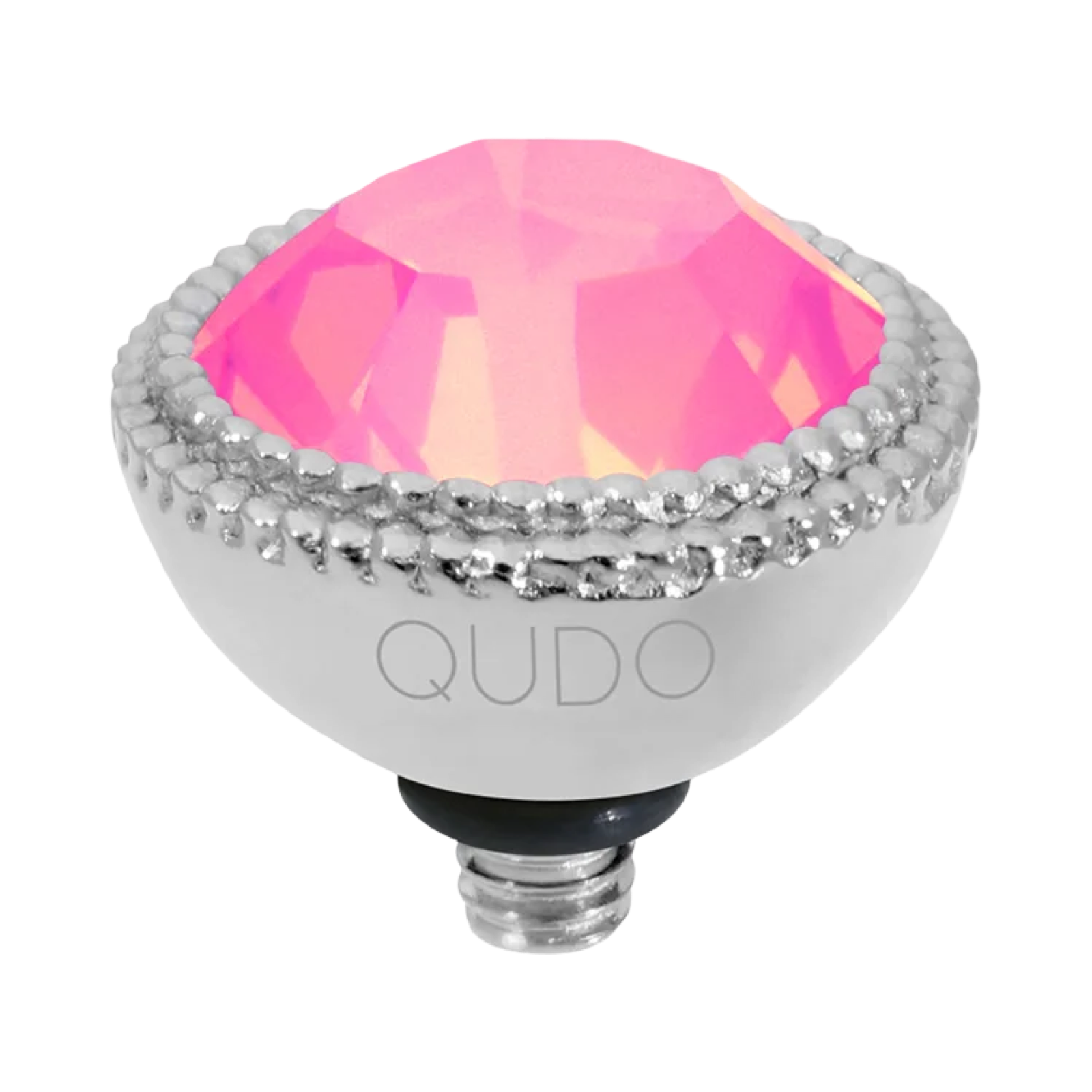 QUDO Fabero Double Beaded Crystal Topper – LG 11mm (Swarovski, Interchangeable)