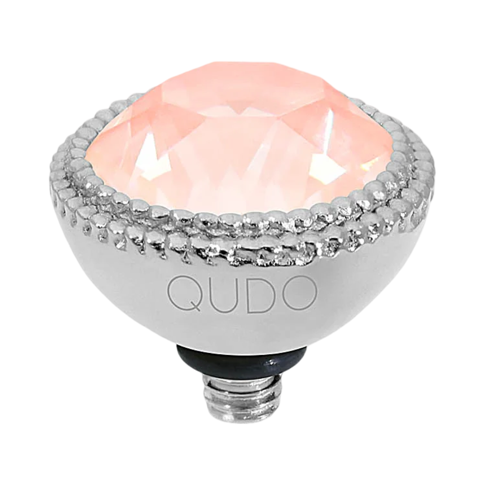 QUDO Fabero Double Beaded Crystal Topper – LG 11mm (Swarovski, Interchangeable)