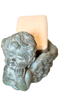 Resting Cherub Planter-7" Large