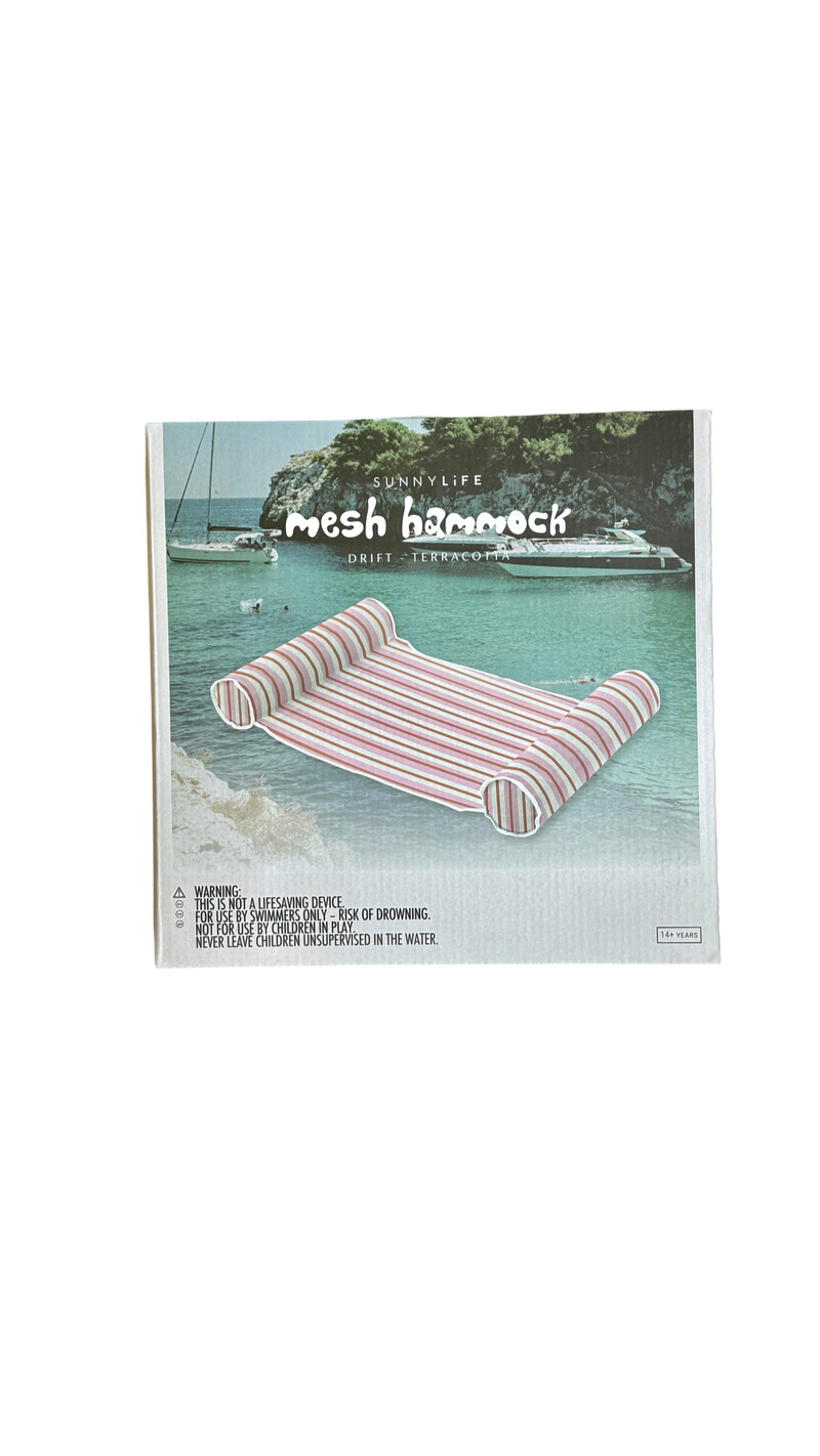 Mesh Hammock Float Drift Terracotta