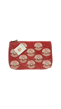 Elizabeth Scarlett London Pearl Shell Rose Pink Everyday Pouch