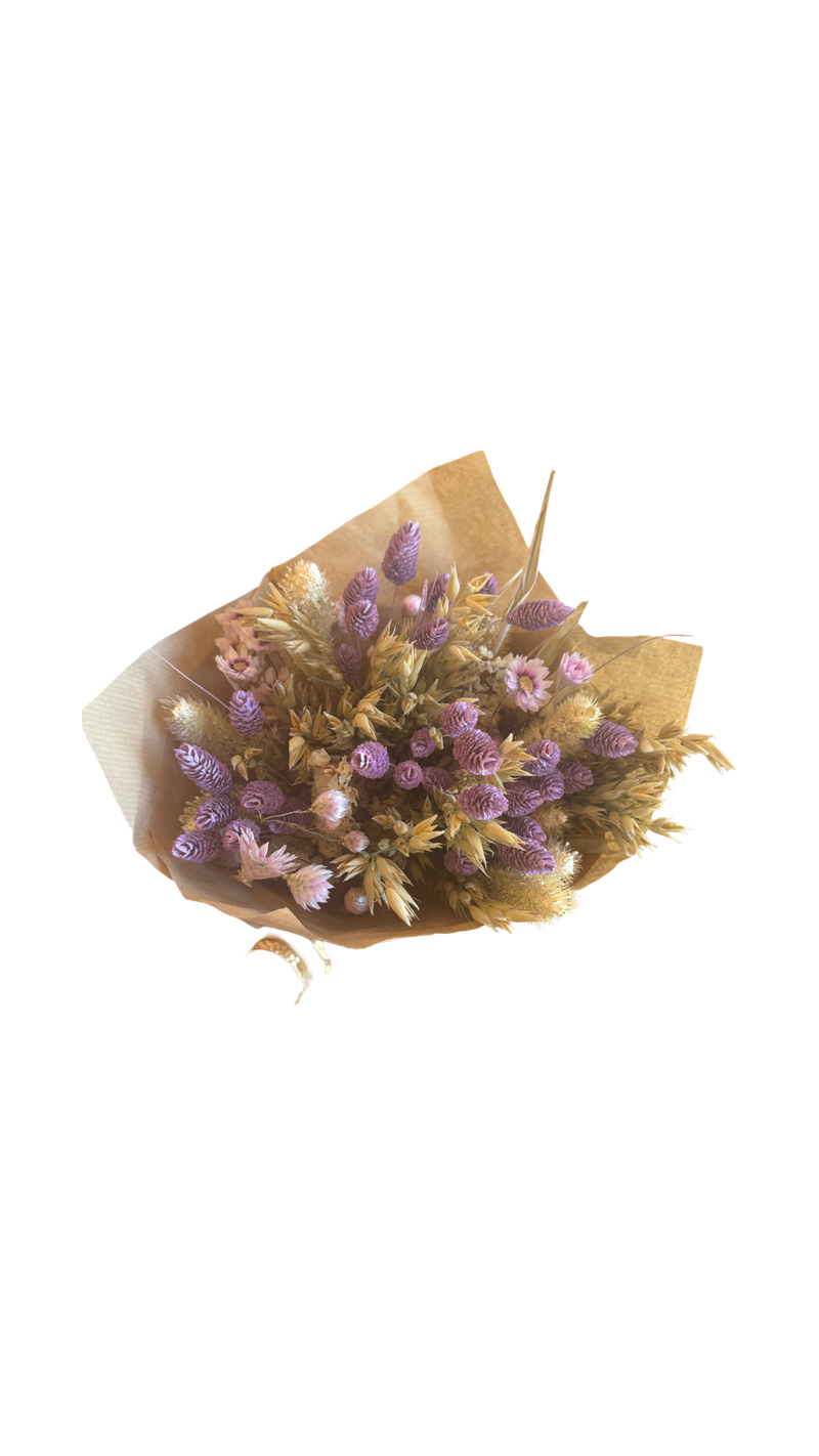 Bouquet Spring Trendy Lavender Dried Flowers