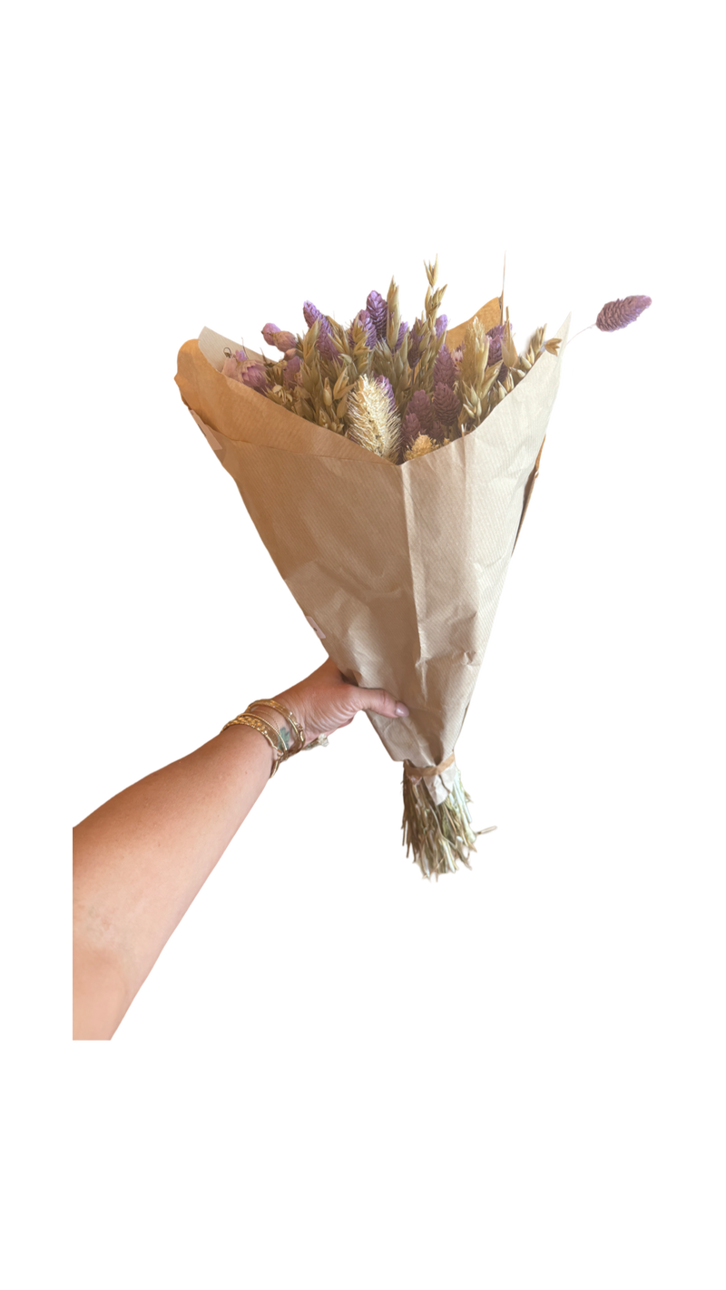 Bouquet Spring Trendy Lavender Dried Flowers