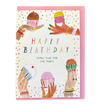 Confetti Cupcakes - Happy Birthday Greeting Card