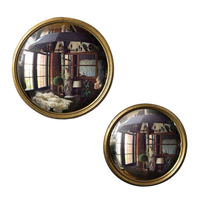 Extra Small Bull Convex Mirror: Medium