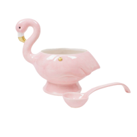 Flamingo Punch Bowl & Ladle