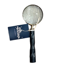 Magnifying Glass Black Textured Handle