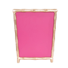 Mattie Chang Mai Square Wastebasket: Pink