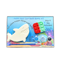 Paint Your Own Bath Bomb Kit, Shark