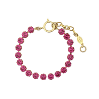 La Vie Quincy Bracelet: Deep Pink