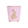 Regency Rabbit Round Cachepot Planter 6: Light Pink