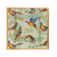 Taking Flight Enameled Smidge Tray: Multi-Color