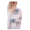 Turkish Evil Eye Long Lash Kimono (short and long)