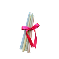 Unscented Taper Candles Set: Candy Set (4)