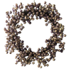 Abigail Ahern Artificial Hawthorn Wreath with Pink Berries – 27.5”