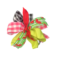 Summer Watermelon Decorative Bow